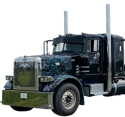 Tow truck front view