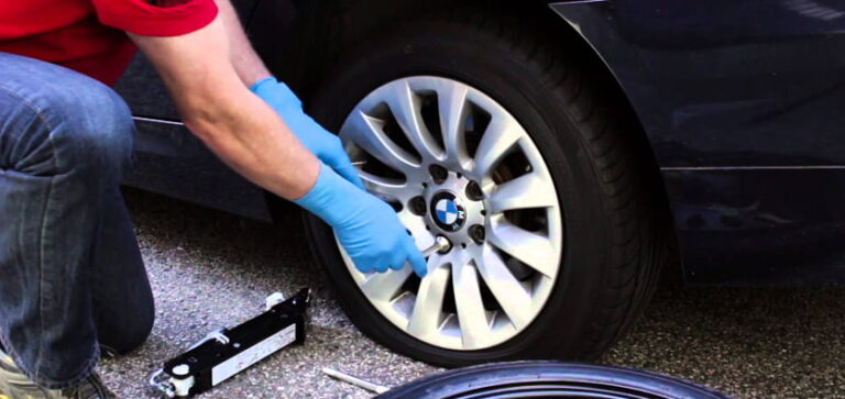 How to Safely Change A Flat Tire