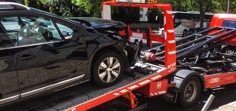 Getting Your Car Towed After An Accident