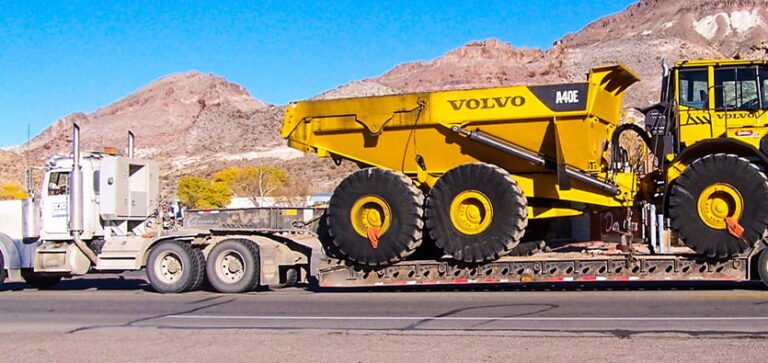 4 Safety Tips for Hauling Heavy Equipment