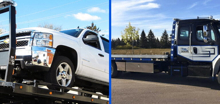Differences Between Tilt Deck Service & Flatbed Towing