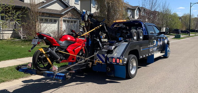 Motorcycle Mishap? Expert Towing Solutions For Edmonton Bikers