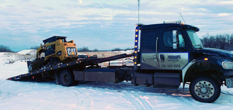 How Tilt Deck Service Simplifies Vehicle Recovery On Icy Roads