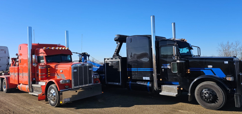 commercial towing Edmonton