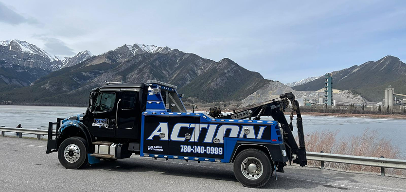 luxury car towing